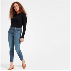 Everlane The High Rise Skinny Ankle Jeans in light wash Size 27 Ankle